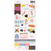Pink Paislee - Pick Me Up Collection - Cardstock Stickers with Foil Accents