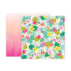 Pink Paislee - Confetti Wishes Collection - 12 x 12 Double Sided Paper - Paper 5