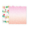 Pink Paislee - Confetti Wishes Collection - 12 x 12 Double Sided Paper - Paper 12