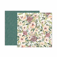 Pink Paislee - Auburn Lane Collection - 12 x 12 Double Sided Paper - Paper 03