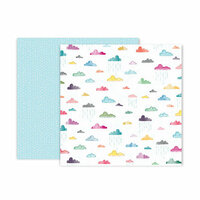 Pink Paislee - Whimsical Collection - 12 x 12 Double Sided Paper - Paper 15