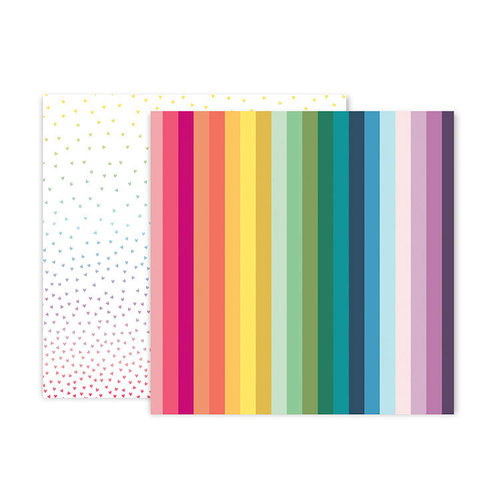 Pink Paislee - Whimsical Collection - 12 x 12 Double Sided Paper - Paper 16