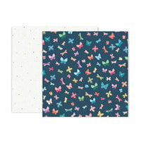 Pink Paislee - Whimsical Collection - 12 x 12 Double Sided Paper - Paper 21