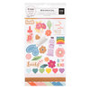 Pink Paislee - Whimsical Collection - Cardstock Sticker Book with Foil Accents
