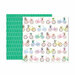Pink Paislee - Horizon Collection - 12 x 12 Double Sided Paper - Paper 13