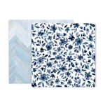 Pink Paislee - Indigo and Ivy Collection - 12 x 12 Double Sided Paper - Paper 2
