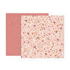 Pink Paislee - Again and Again Collection - 12 x 12 Double Sided Paper - Paper 12