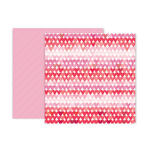 Pink Paislee - Lucky Us Collection - 12 x 12 Double Sided Paper - Paper 8