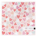 Pink Paislee - Lucky Us Collection - 12 x 12 Specialty Paper with Iridescent Foil Accents