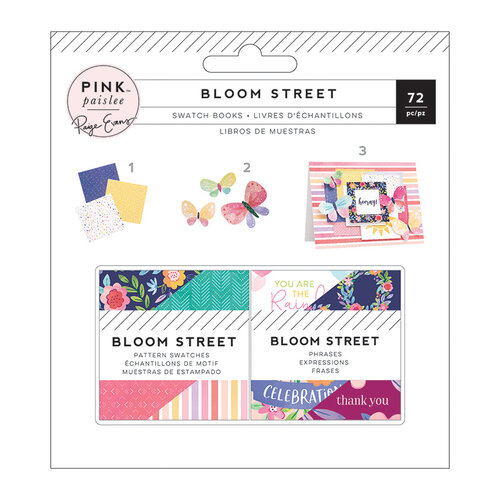 Paige Evans - Bloom Street Collection - 2 x 2 Paper Pad - Swatch Book