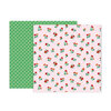 Pink Paislee - 5th and Monaco Collection - 12 x 12 Double Sided Paper - Paper 6