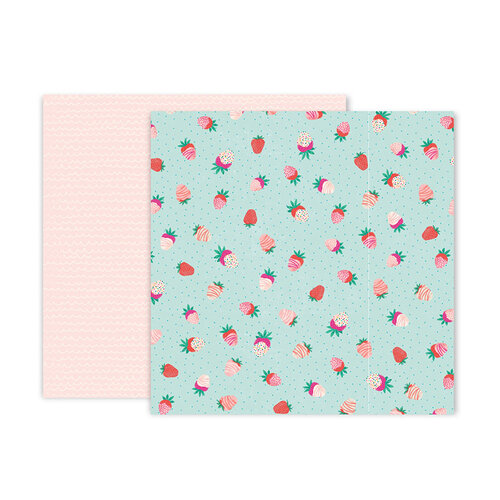 Pink Paislee - And Many More Collection - 12 x 12 Double Sided Paper - Paper 11