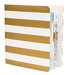 Heidi Swapp - Memory Planner - Planner - Large - Gold Foil - Stripes - Undated