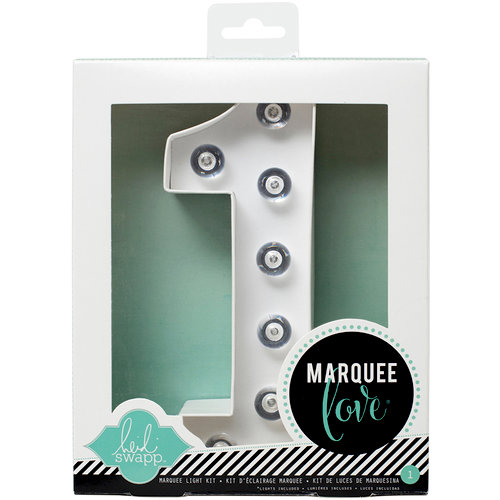 Heidi Swapp - Marquee Love Collection - Marquee Kit - Number 1