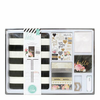 Heidi Swapp - Memory Planner Kit with Foil Accents - Black and White - Undated
