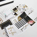 Heidi Swapp - Memory Planner Kit with Foil Accents - Black and White - Undated