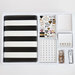 Heidi Swapp - Memory Planner Kit with Foil Accents - Black and White - Undated