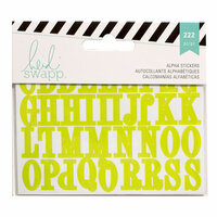 Becky Higgins - Project Life - Heidi Swapp Collection - Cardstock Stickers - Alphabet