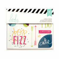 Becky Higgins - Project Life - Heidi Swapp Collection - Clear Stickers - Jumbo