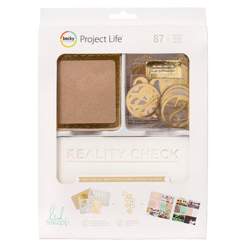 Becky Higgins - Project Life - Heidi Swapp Collection - Value Kit - Kraft Foil