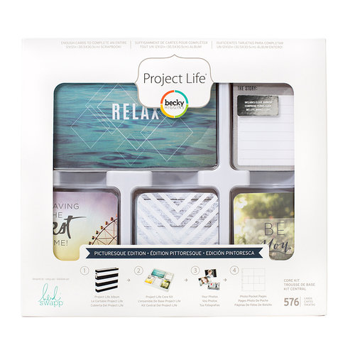 Becky Higgins - Project Life - Heidi Swapp Collection - Core Kit - Picturesque Edition