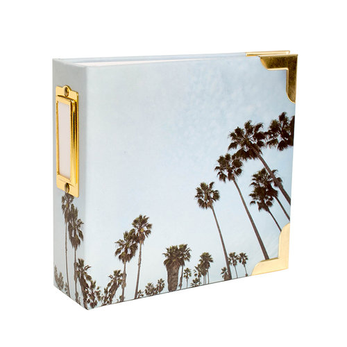 Becky Higgins - Project Life - Heidi Swapp Collection - Album - 4 x 4 D-Ring - Palm Tree