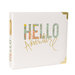 Becky Higgins - Project Life - Heidi Swapp Collection - Album - 8 x 8 D-Ring - Hello