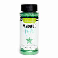 Heidi Swapp - Marquee Love Collection - Christmas - Chunky Glitter Jar - Dark Green - 3 Ounces