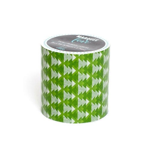 Heidi Swapp - Marquee Love Collection - Christmas - Glitter Tape - Green Tree - 2 Inches Wide