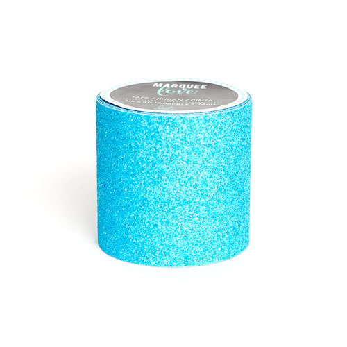 Heidi Swapp - Marquee Love Collection - Christmas - Glitter Tape - Light Blue - 2 Inches Wide