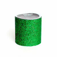 Heidi Swapp - Marquee Love Collection - Christmas - Glitter Tape - Dark Green - 2 Inches Wide