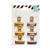 Heidi Swapp - Bulldog Clips - Silver and Gold