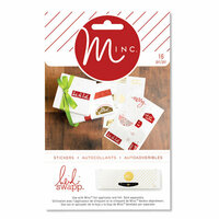 Heidi Swapp - MINC Collection - Christmas - Cardstock Stickers - To and From Labels