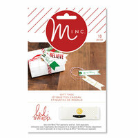 Heidi Swapp - MINC Collection - Christmas - Tags - Banner Tags