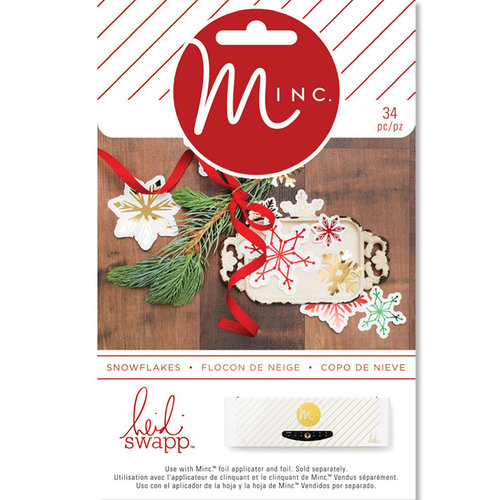 Heidi Swapp - MINC Collection - Christmas - Paper Snowflakes