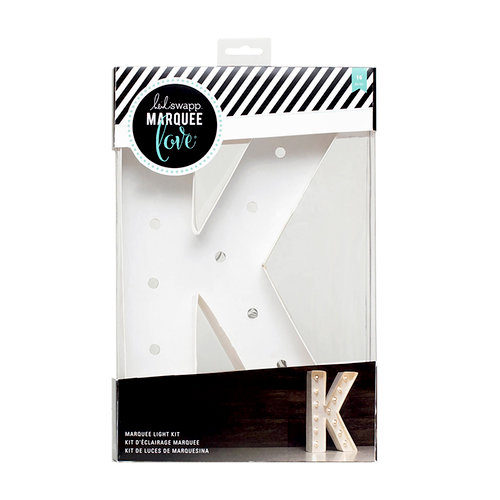 Heidi Swapp - Marquee Love Collection - Marquee Kit - 12 Inches - Letter K