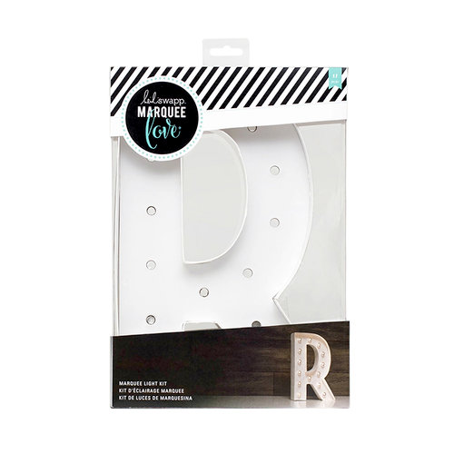 Heidi Swapp - Marquee Love Collection - Marquee Kit - 12 Inches - Letter R