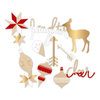 Heidi Swapp - Oh What Fun Collection - Christmas - Wood Veneer Shapes