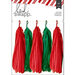 Heidi Swapp - Oh What Fun Collection - Christmas - Garland - Tassels - Red and Green