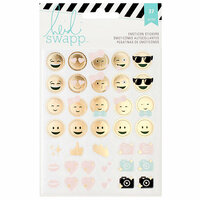 Heidi Swapp - Memory Planner - Clear Stickers - Emoticon