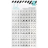 Heidi Swapp - Memory Planner - Clear Stickers - Date