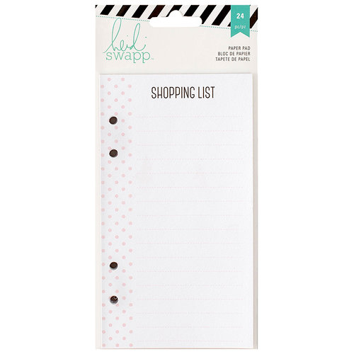 Heidi Swapp - Memory Planner - Paper Pad - Shopping List