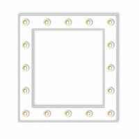 Heidi Swapp - Marquee Love Collection - Frame - Small - White