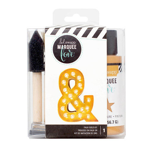 Heidi Swapp - Marquee Love Collection - Distress Paint Kit - Gold