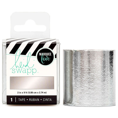 Heidi Swapp - LightBox Collection - Tape - Silver Foil - 2 Inches