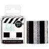 Heidi Swapp - LightBox Collection - Tape - Black and White Stripe - 2 Inches