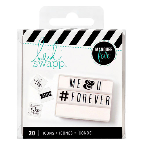 Heidi Swapp - LightBox Collection - Icon Inserts - Basics