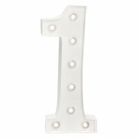 Heidi Swapp - Marquee Love Collection - Marquee Kit - 10 Inches - Number 1
