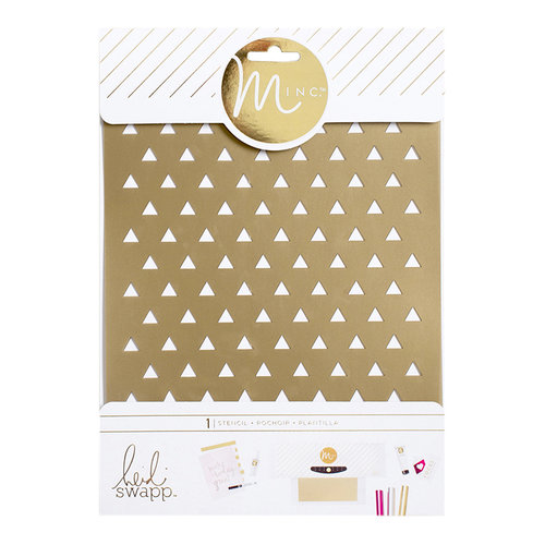 Heidi Swapp - MINC Collection - Stencil - Triangle