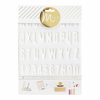Heidi Swapp - MINC Collection - Tracing Template - Alpha